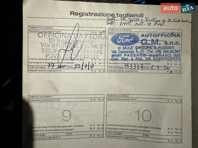 Универсал Ford Focus 2011 в Черновцах документ