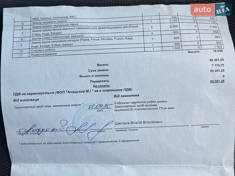 Седан Ford Focus 2014 в Києві