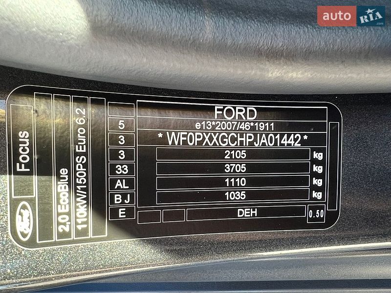 Универсал Ford Focus 2018 в Лопатине