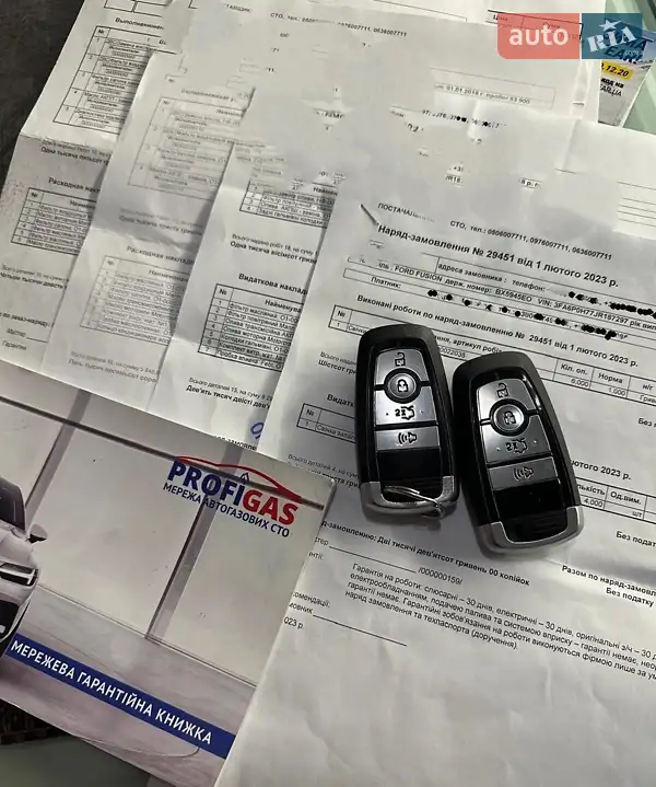 Седан Ford Fusion 2018 в Києві документ 2 фото Седан Ford Fusion 2018 в Києві документ