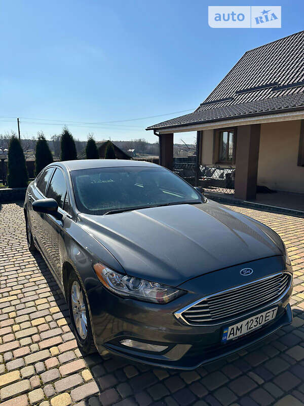 Седан Ford Fusion 2017 в Житомирі фото 2 Седан Ford Fusion 2017 в Житомирі
