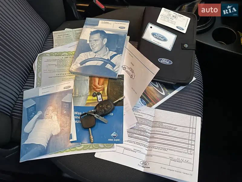 Хетчбек Ford Fusion 2008 в Вінниці документ