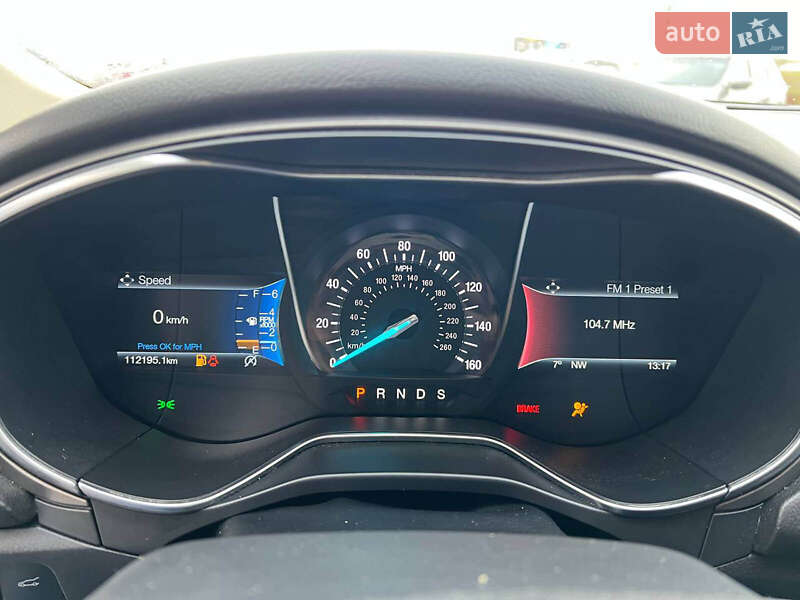 Седан Ford Fusion 2018 в Львові