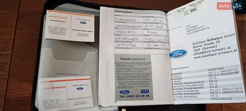 Хэтчбек Ford Fusion 2009 в Радивилове документ 3 фото Хэтчбек Ford Fusion 2009 в Радивилове документ