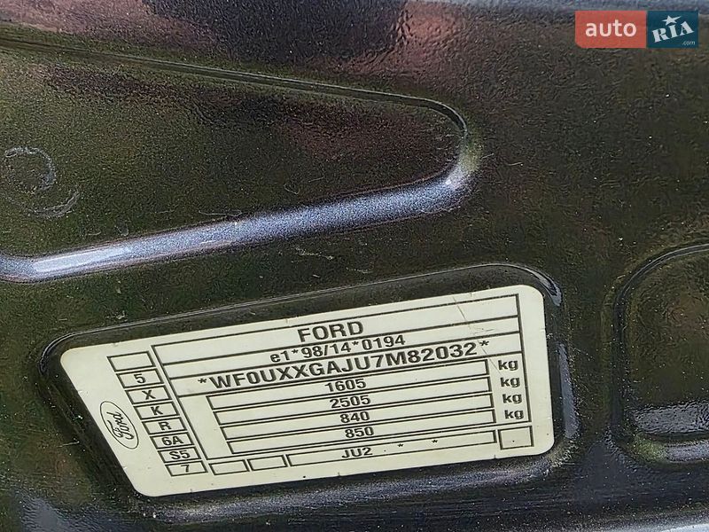 Хетчбек Ford Fusion 2007 в Луцьку