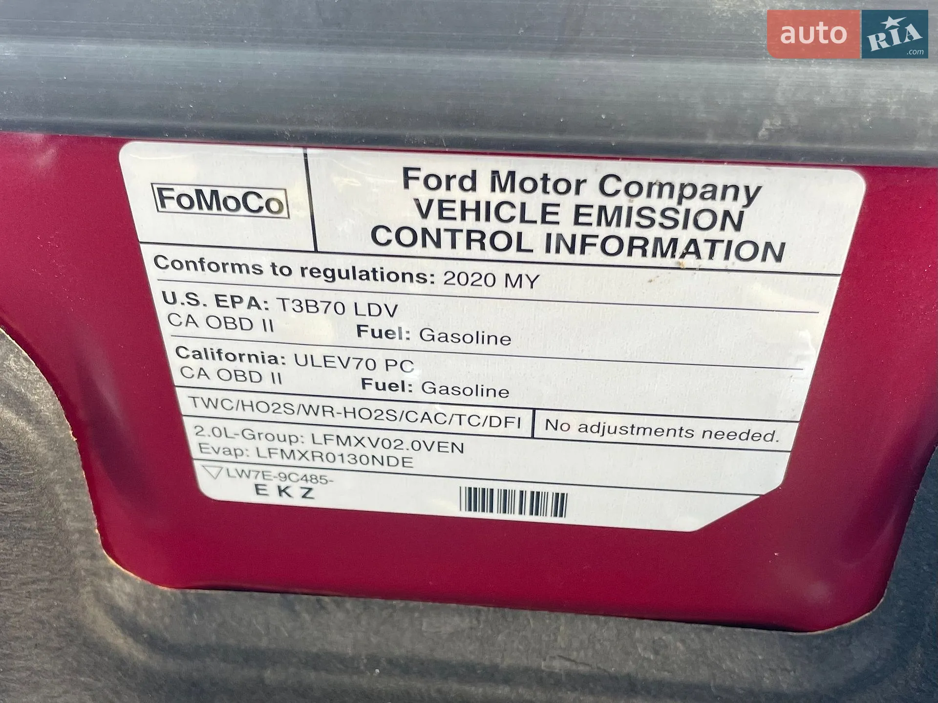 2020 Ford Fusion - мініатюра 68