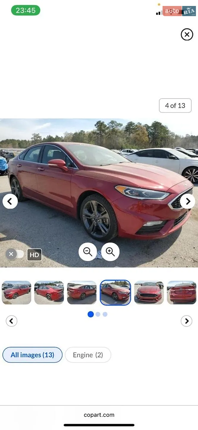 2017 Ford Fusion - мініатюра 98