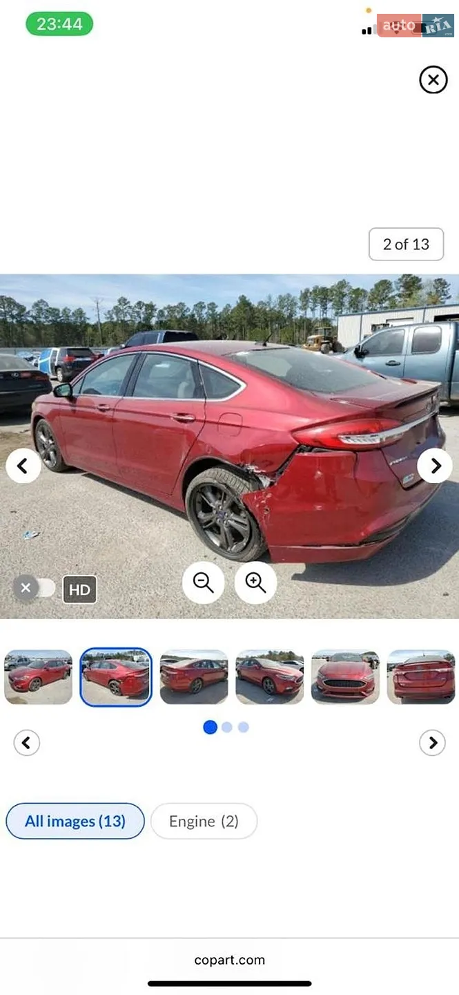 2017 Ford Fusion - мініатюра 102