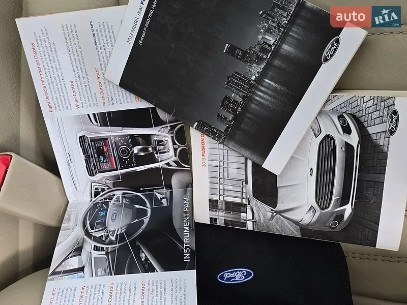 Седан Ford Fusion 2012 в Львове документ