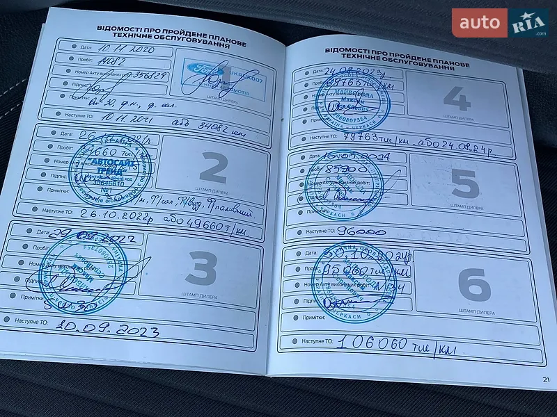 Позашляховик / Кросовер Ford Kuga 2019 в Києві документ
