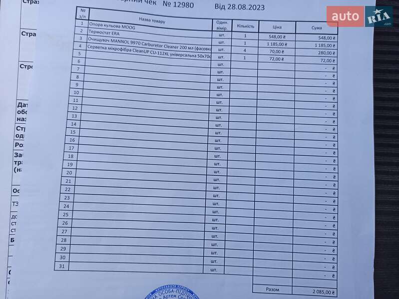 Лифтбек Ford Mondeo 2003 в Днепре