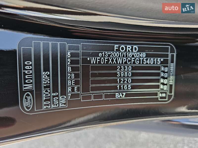 Универсал Ford Mondeo 2016 в Днепре