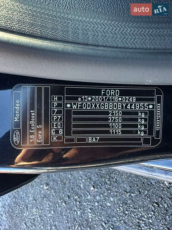 Седан Ford Mondeo 2011 в Белогородке