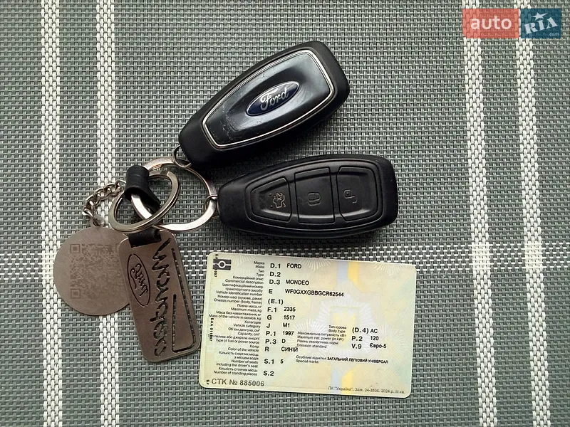 Універсал Ford Mondeo 2012 в Івано-Франківську документ