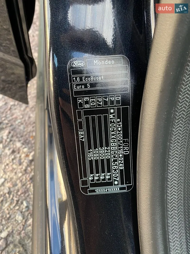 2012 Ford Mondeo - мініатюра 18
