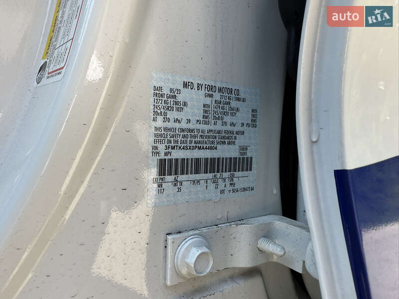 Внедорожник / Кроссовер Ford Mustang Mach-E 2023 в Тернополе фото 36 Внедорожник / Кроссовер Ford Mustang Mach-E 2023 в Тернополе