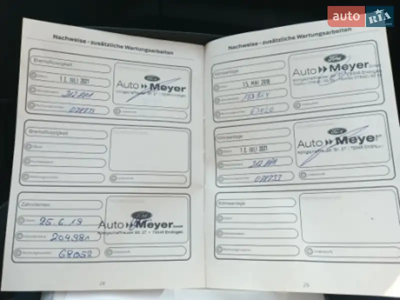 Минивэн Ford S-Max 2012 в Дубровице документ