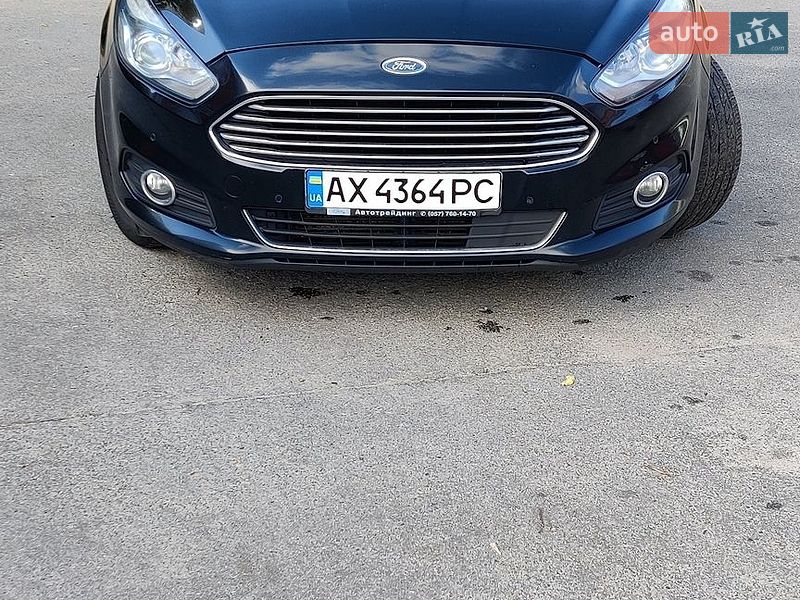 2016 Ford S-MAX, VIN WF0JXXWPCJGD10672:plate — фото 1 (autoria)