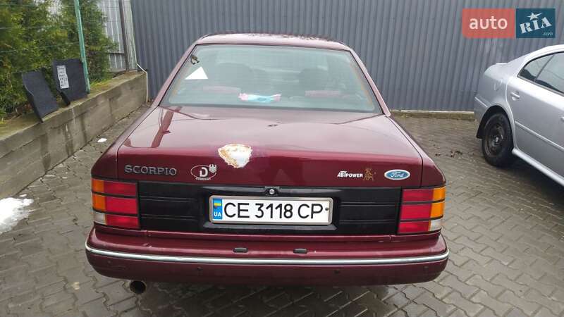 Седан Ford Scorpio 1990 в Чернівцях