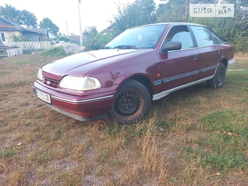 Гладкие стекла фар Ford SCORPIO (пара)