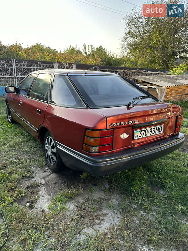 Седан Ford Scorpio 1987 в Черновцах фото 5 Седан Ford Scorpio 1987 в Черновцах
