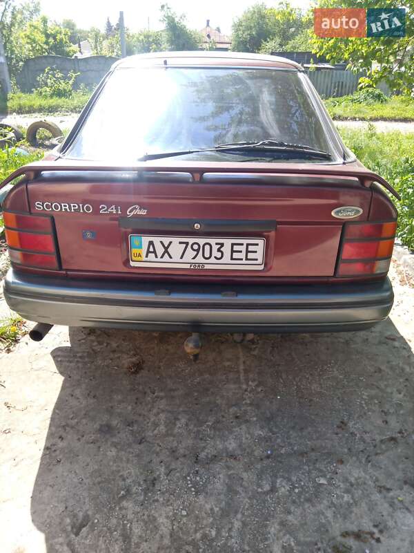 Лифтбек Ford Scorpio 1989 в Харькове фото 3 Лифтбек Ford Scorpio 1989 в Харькове