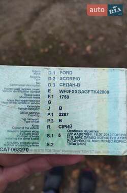 Седан Ford Scorpio 1996 в Черновцах