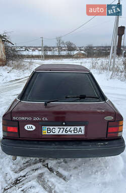 Седан Ford Scorpio 1989 в Львові