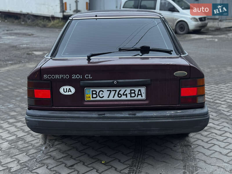 Седан Ford Scorpio 1989 в Львові
