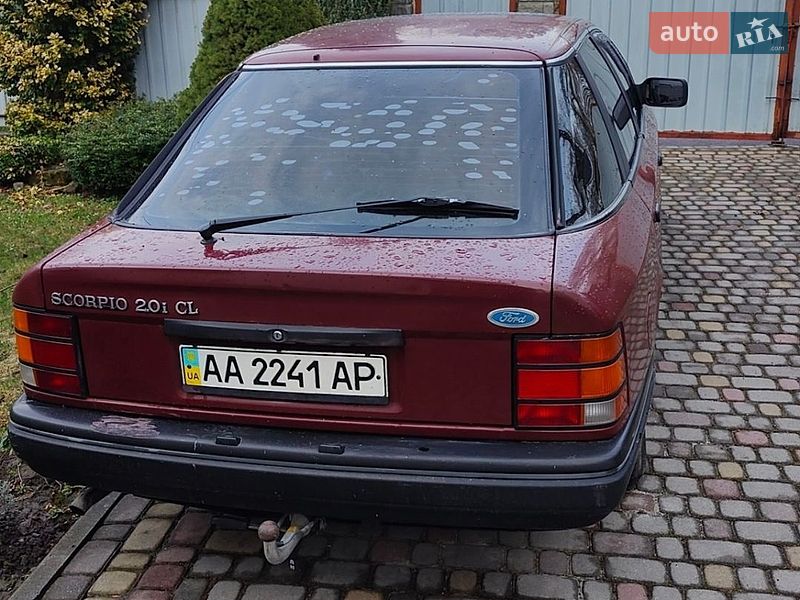 Ліфтбек Ford Scorpio 1986 в Києві