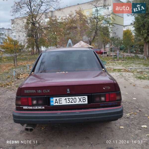 Седан Ford Sierra 1991 в Кривому Розі фото 2 Седан Ford Sierra 1991 в Кривому Розі
