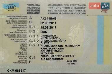 Грузовой фургон Ford Transit Connect 2007 в 
