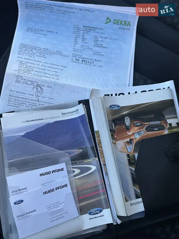 Грузовой фургон Ford Transit Custom 2018 в Калуше документ 2 фото Грузовой фургон Ford Transit Custom 2018 в Калуше документ