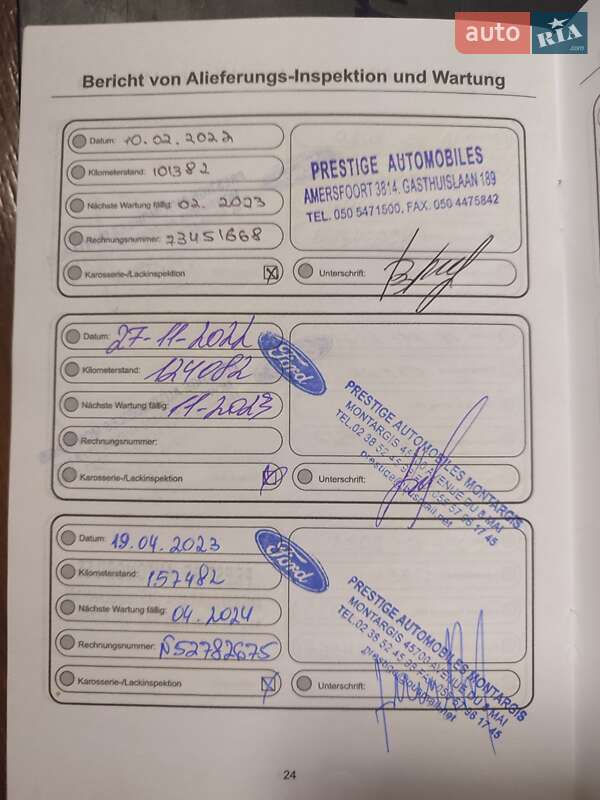 Грузовой фургон Ford Transit Custom 2018 в Киеве