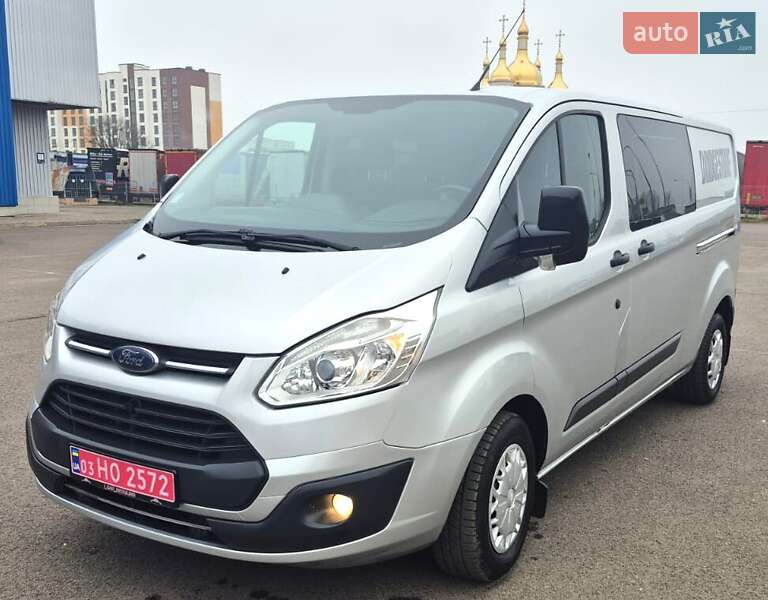 Вантажопасажирський фургон Ford Transit Custom 2016 в Ковелі