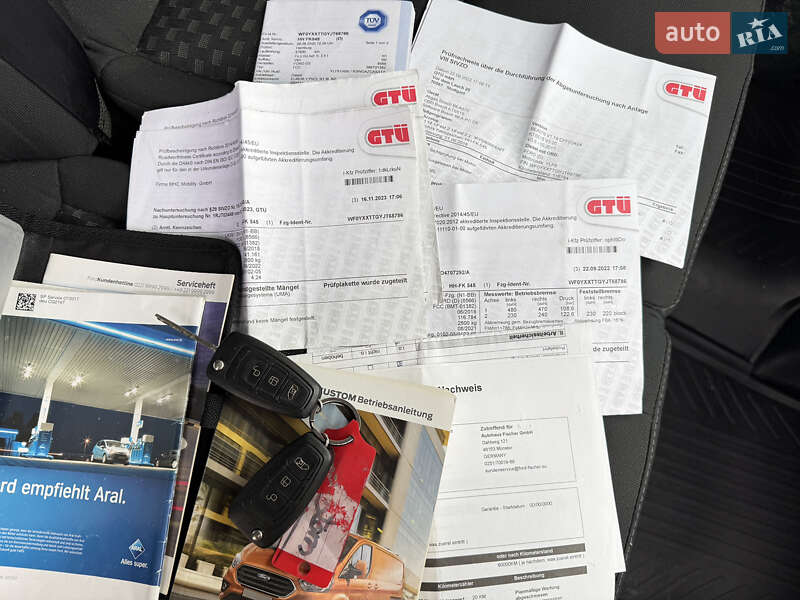 Грузовой фургон Ford Transit Custom 2018 в Ковеле