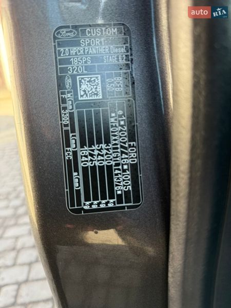 Вантажопасажирський фургон Ford Transit Custom 2020 в Києві