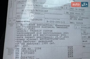 Грузовой фургон Ford Transit Custom 2021 в Ровно