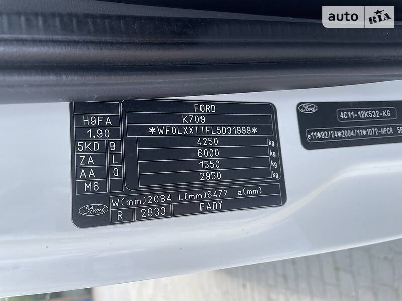 Грузовой фургон Ford Transit 2005 в Хмельницком