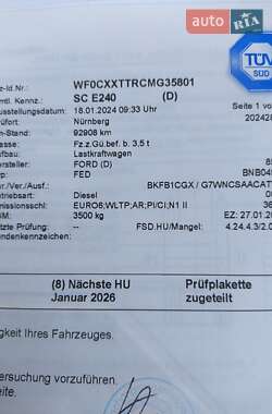 Борт Ford Transit 2022 в 