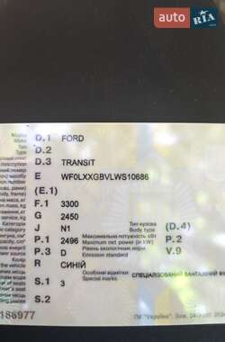 Грузовой фургон Ford Transit 1998 в 