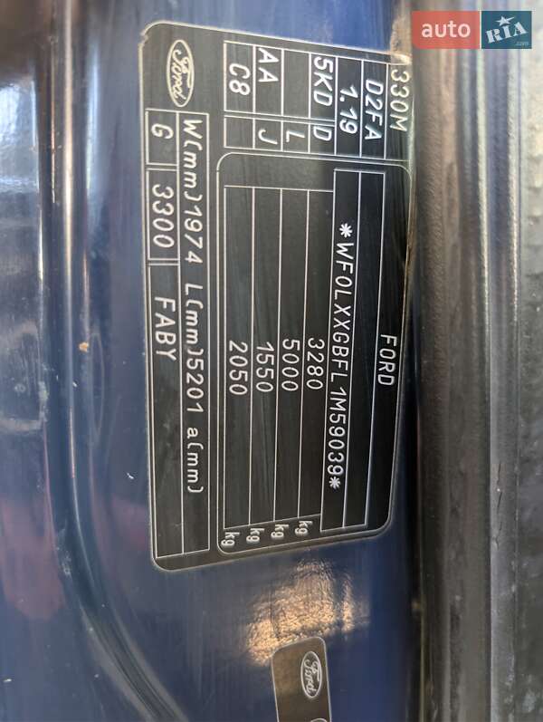 Грузовой фургон Ford Transit 2001 в Погребище фото 17 Грузовой фургон Ford Transit 2001 в Погребище