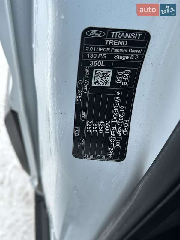 Грузовой фургон Ford Transit 2021 в Ирпене