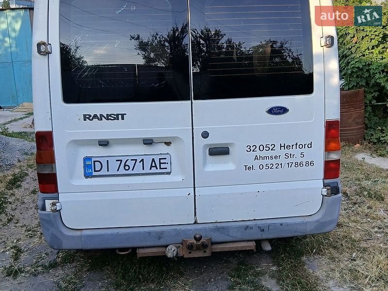 Мікровен Ford Transit 2002 в Дніпрі фото 5 Мікровен Ford Transit 2002 в Дніпрі