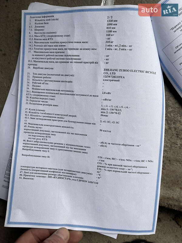 Скутер Forte Unicorn 150 2024 в Кам'янець-Подільському