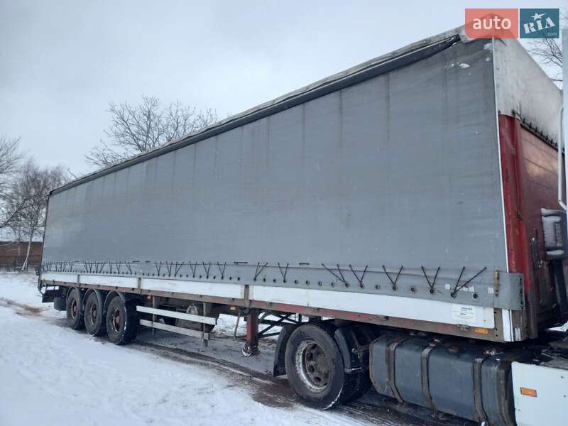 Тентованный борт (штора) - полуприцеп Fruehauf 01Y 2003 в Ильинцах