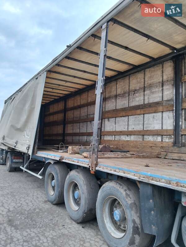 Тентованный борт (штора) - полуприцеп Fruehauf Benalu 2001 в Полтаве