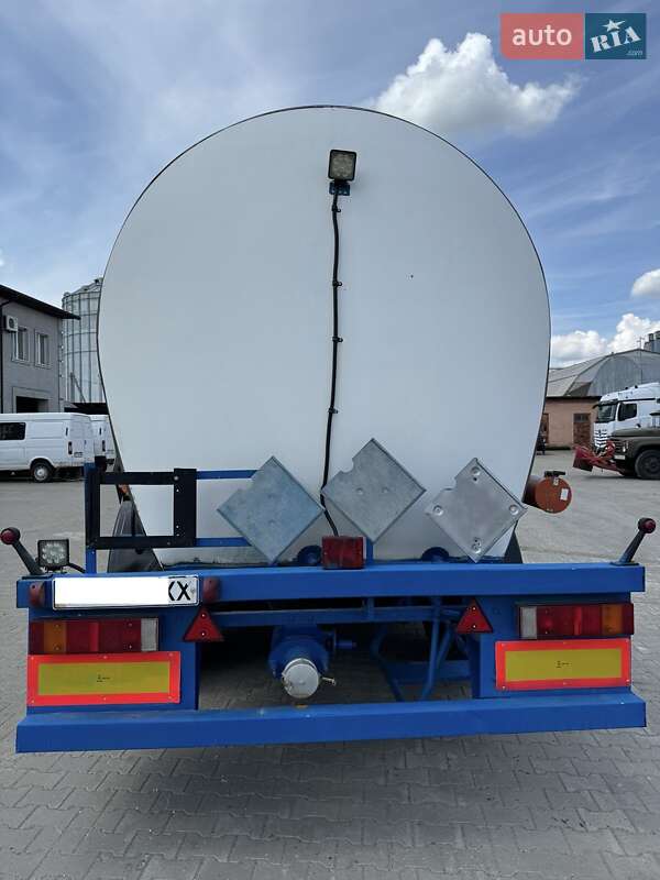 Цистерна полуприцеп Fruehauf Crane 1998 в Луцке