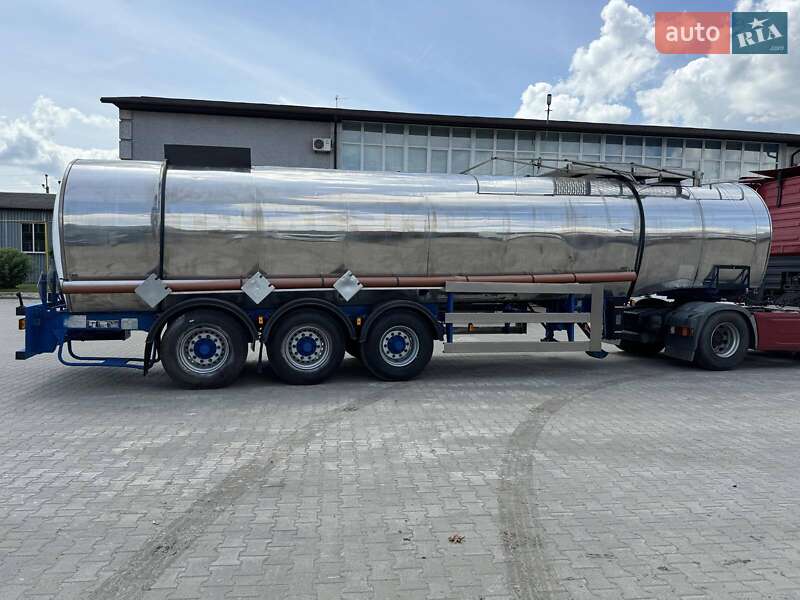 Цистерна полуприцеп Fruehauf Crane 1998 в Луцке