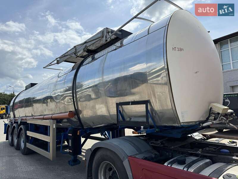 Цистерна полуприцеп Fruehauf Crane 1998 в Луцке